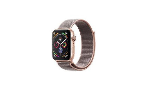 Apple Watch Series 4 44mm Gold Sport Loop Pink Sand