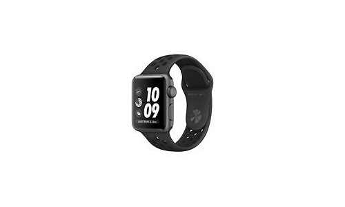 Apple Watch Nike+ 38mm Space Grey Sport Band Black