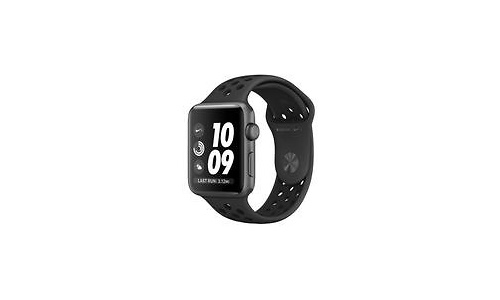 Apple Watch Nike+ 42mm Space Grey Sport Band Black