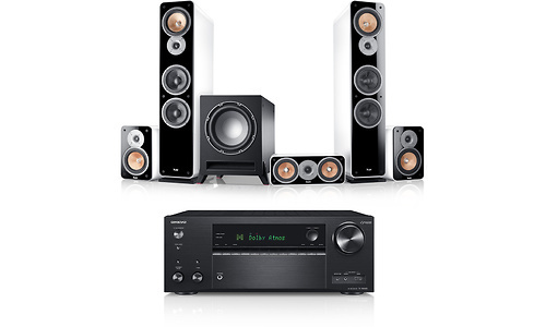 Teufel Ultima 40 Surround AVR 5.1-Set 2017 Black/White