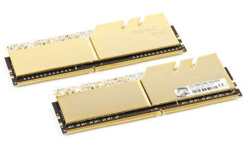 G.Skill Trident Z Royal RGB Gold 16GB DDR4-3200 CL14 kit
