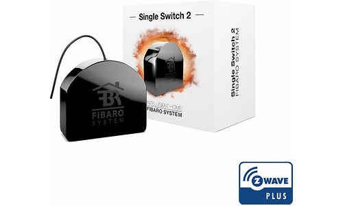 Fibaro Single Switch 2 Black