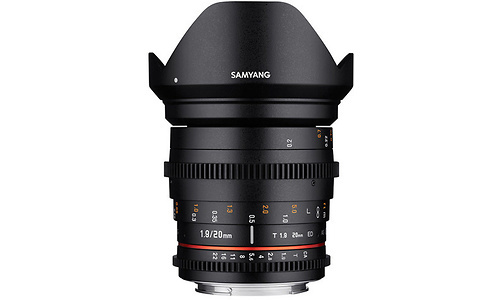 Samyang 20mm f/1.9 ED AS UMC VDSLR Fuji X