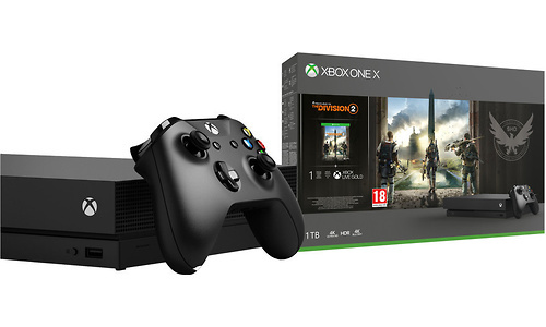 Microsoft Xbox One X 1TB + The Division 2
