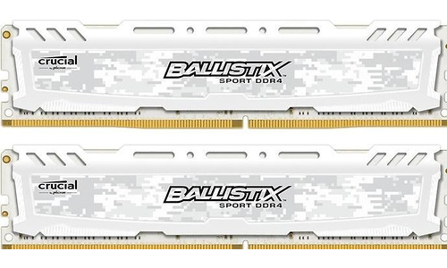 Crucial Ballistix Sport LT 16GB DDR4-3000 CL15 kit White