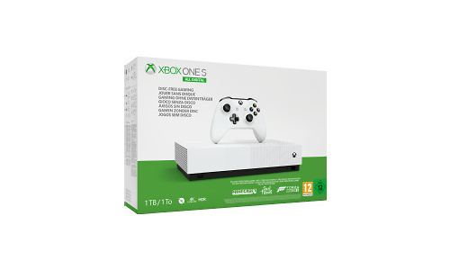 Microsoft Xbox One S 1TB White Digital