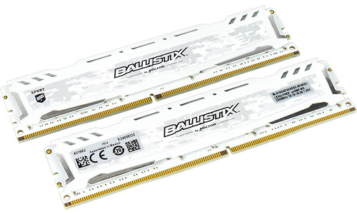 Crucial Ballistix Sport LT White 32GB DDR4-3200 CL16 kit