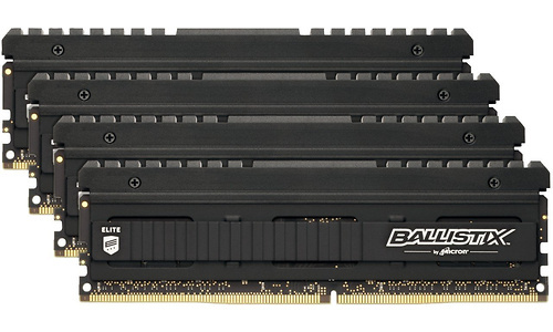 Crucial Ballistix Elite Black 32GB DDR4-3600 CL18 quad kit