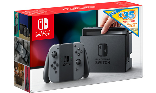 Nintendo Switch Grey + 35 eShop