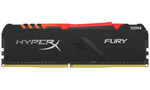 Kingston HyperX Fury RGB Black 8GB DDR4-3200 CL16
