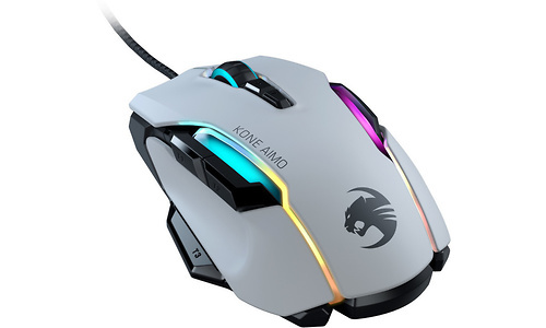 Roccat Kone Aimo RGB Remastered White