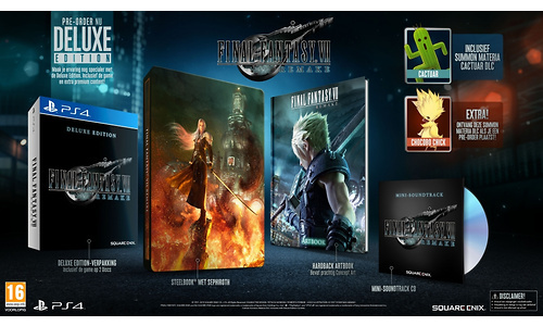 Final Fantasy VII Remake Deluxe Edition (PlayStation 4)