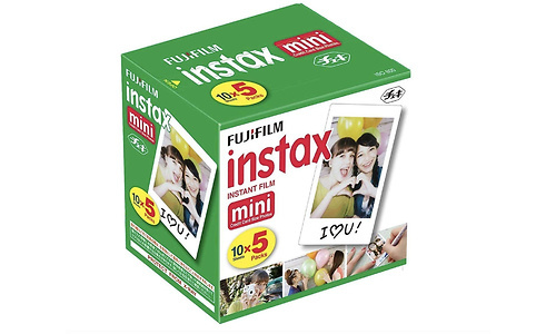 Fujifilm Fuji Instax Mini Colorfilm Glossy 5 x10 Pack