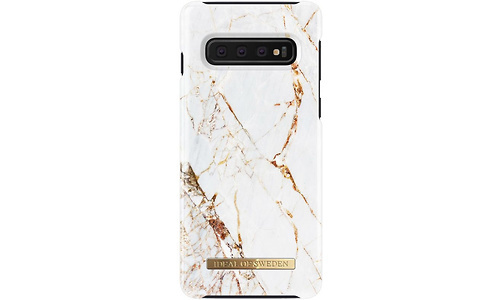 iDeal of Sweden Samsung Galaxy S10 Fashion Back Case Carrara Gold