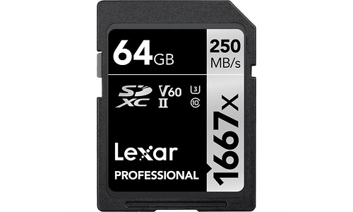 Lexar Professional SDXC 1667x UHS-II 64GB