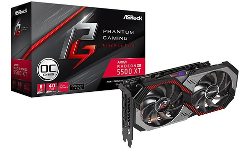ASRock Radeon RX 5500 XT Phantom Gaming D OC 8GB
