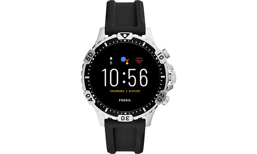 Fossil Garrett HR Gen 5 FTW4041 Black/Silver