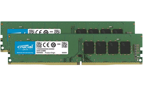 Crucial 64GB DDR4-2666 CL19 kit (CT2K32G4DFD8266)