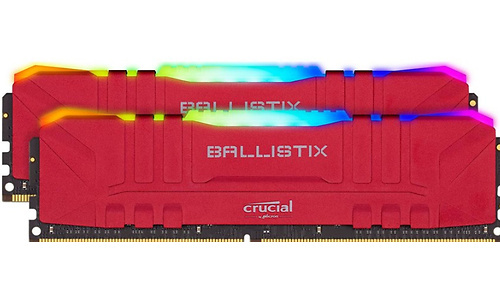 Crucial Ballistix RGB Red 64GB DDR4-3600 CL16 kit