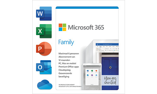 Microsoft Office 365 Family 1-user 1-year (EN)