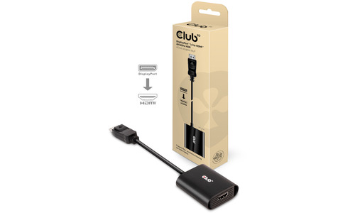Club 3D DisplayPort 1.4 naar HDMI 2.1 (4K 120Hz) adapter