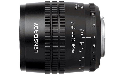 Lensbaby Velvet 85 Black Canon
