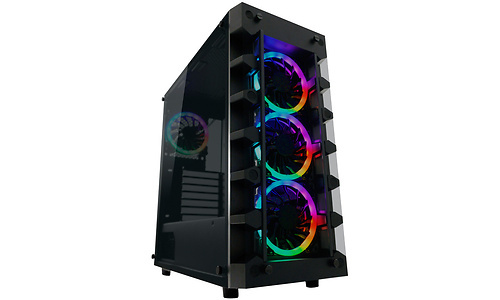 LC Power Gaming 709B Solar System X RGB Window Black
