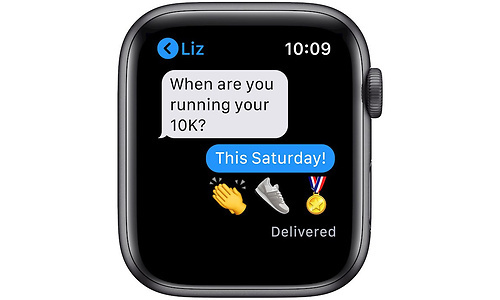 Apple Watch 6 Series 40mm Space Grey Sport Band Black