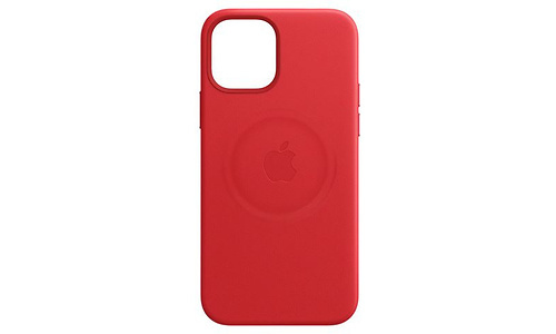 Apple iPhone 12 Pro Max Leather Case MagSafe Red