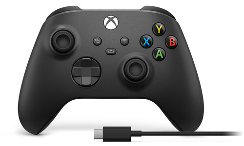Microsoft Xbox Wireless Controller Carbon Black + USB-C Cable
