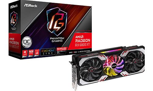 ASRock Radeon RX 6800 XT Phantom Gaming D OC 16GB