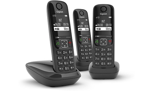 Gigaset AS690R Trio Dect Black