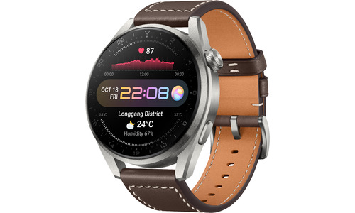Huawei Watch 3 Pro Classic 4G 49mm Silver/Brown