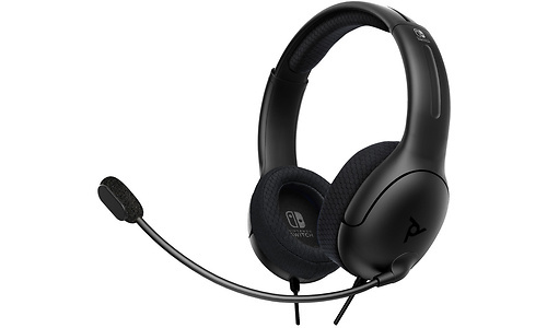 PDP Gaming LVL40 Gaming Headset Nintendo Switch/Lite Official Licensed Black