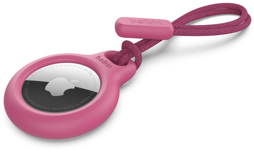 Belkin Secure Holder For Keychain Apple AirTag Pink