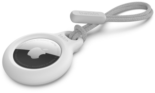 Belkin Secure Holder For Keychain Apple AirTag White