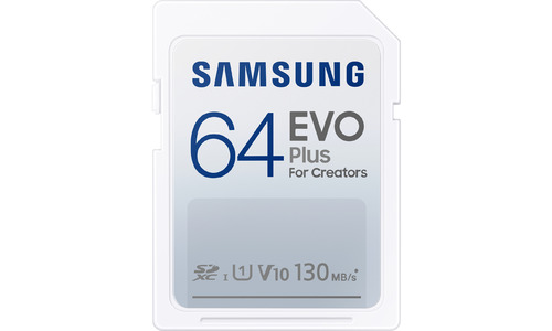 Samsung Evo Plus SDXC UHS-I 64GB (130MB/s)