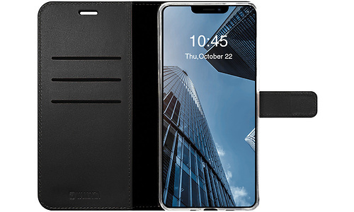Valenta Gel Skin Apple iPhone 13 Pro Max Book Case Leather Black