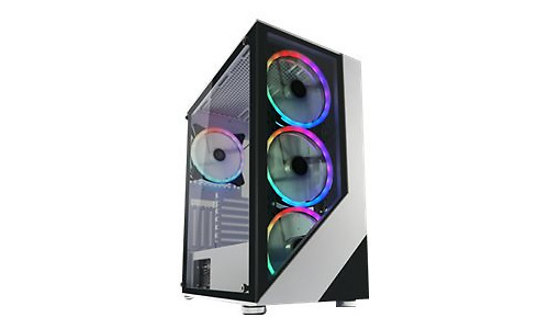 LC Power Gaming 803W Lucid_X aRGB Window Black/White