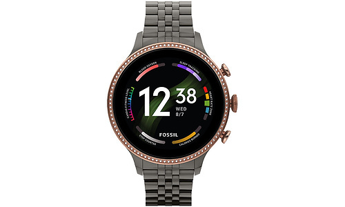 Fossil Gen 6 Display FTW6078 42mm Rose Gold/Grey