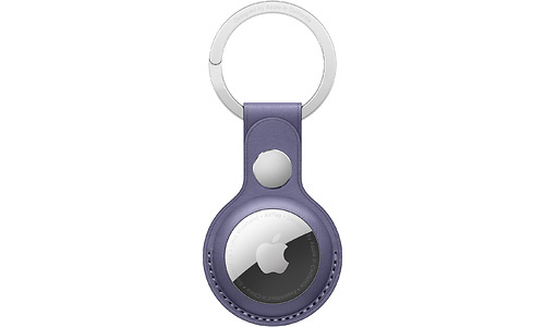 Apple Leather Key Ring AirTag Cover Apple AirTag Lila