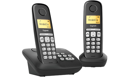 Gigaset A385A Duo Black