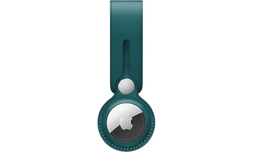 Apple AirTag Leather Loop Forest Green