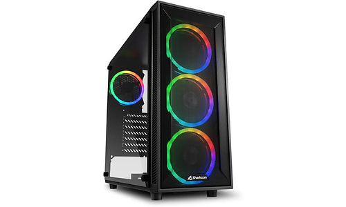 Sharkoon TG4M RGB Window Black