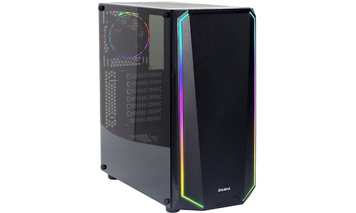 Zalman Case K1 Rev.B RGB Window Black