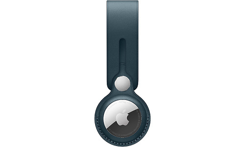 Apple AirTag Leather Loop Baltic Blue
