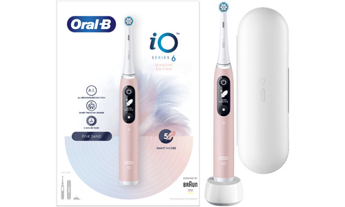 Oral-B iO Series 6 Sensitive Edition Pink