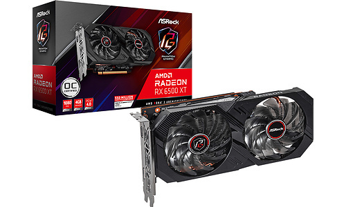 ASRock Radeon RX 6500 XT Phantom Gaming OC 4GB