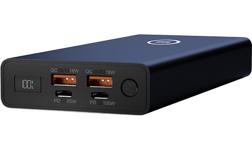 BlueBuilt Powerbank Quick Charge/Power Delivery 27000 Blue