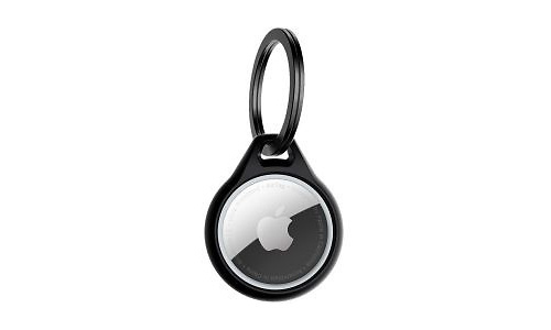ITSkins Level 2 AirCover Solid Apple AirTag Black